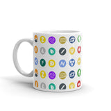 Cryptocurrency Icons Crypto Coffee Mug