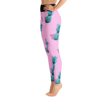 Fun Pineapple All Over Print Yoga Pants / Leggings