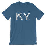 KY - State of KENTUCKY Abbreviation Men's / Unisex short sleeve t-shirt