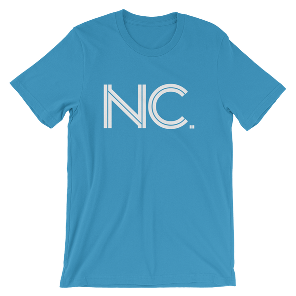 NC - State of North Carolina Abbreviation - Men's / Unisex short sleeve t-shirt