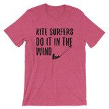 Kite Surfers Do It In The Wind - Men's / Unisex short sleeve t-shirt
