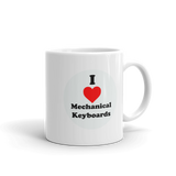 I Love Mechanical Keyboards Coffee Mug