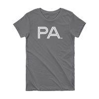 PA - State of Pennsylvania Abbreviation Short Sleeve Women's T-shirt
