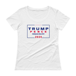 Donald Trump Mike Pence 2020 T shirt - Ladies' Scoopneck T-Shirt