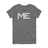 ME- State of Maine Abbreviation Short Sleeve Women's T-shirt