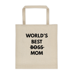 World's Best MOM - Durable Canvas Tote bag