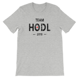 Team HODL 2018 Crypto Cryptocurrency Short-Sleeve Unisex T-Shirt