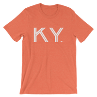 KY - State of KENTUCKY Abbreviation Men's / Unisex short sleeve t-shirt