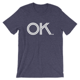 OK - State of Oklahoma Abbreviation - Men's / Unisex short sleeve t-shirt