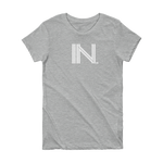 IN - State of Indiana Abbreviation Short Sleeve Women's T-shirt