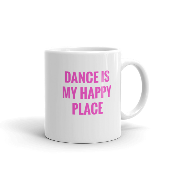 DANCE is My Happy Place Coffee Mug