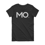 MO - State of Missouri Abbreviation Short Sleeve Women's T-shirt