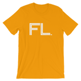 FL- State of FLORIDA Abbreviation Men's / Unisex short sleeve t-shirt