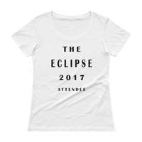 The Eclipse 2017 Attendee Ladies' Scoopneck T-Shirt
