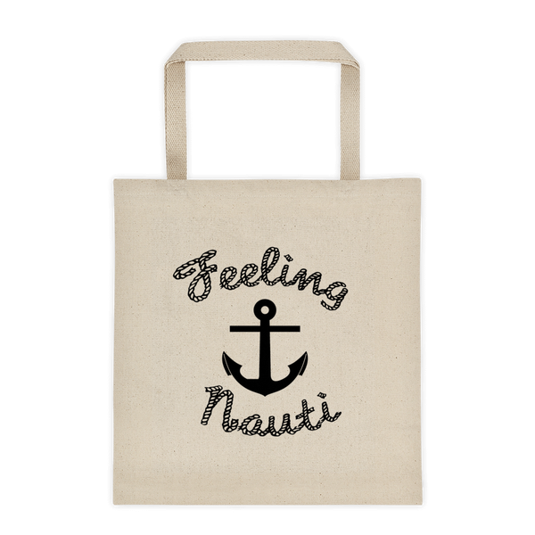 Feeling Nauti - Nautical Tote bag