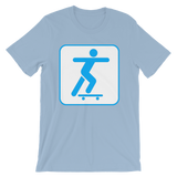 Skateboarding Silhouette Men's / Unisex short sleeve t-shirt