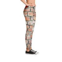 Brick Wall Pattern Leggings / Yoga Pants