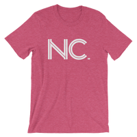 NC - State of North Carolina Abbreviation - Men's / Unisex short sleeve t-shirt