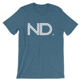 ND - State of North Dokota Abbreviation - Men's / Unisex short sleeve t-shirt