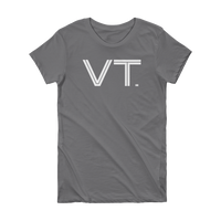 VT - State of Vermont Abbreviation - Short Sleeve Women's T-shirt