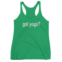 Got Yoga? Women's Racerback Tank Top