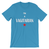 I'm A VAGITARIAN - Men's Unisex short sleeve t-shirt