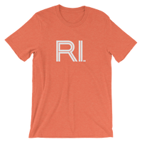 RI - State of Rhode Island Abbreviation - Men's / Unisex short sleeve t-shirt