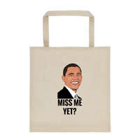 Miss Me Yet? Barack Obama Durable Canvas Tote bag