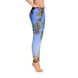 Palm Tree All Over Print Leggings / Yoga Pants