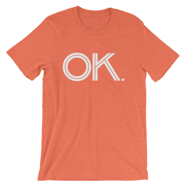 OK - State of Oklahoma Abbreviation - Men's / Unisex short sleeve t-shirt