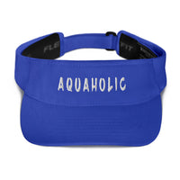 AQUAHOLIC Funny Ocean Lover Visor