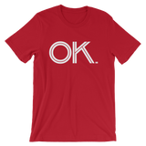 OK - State of Oklahoma Abbreviation - Men's / Unisex short sleeve t-shirt