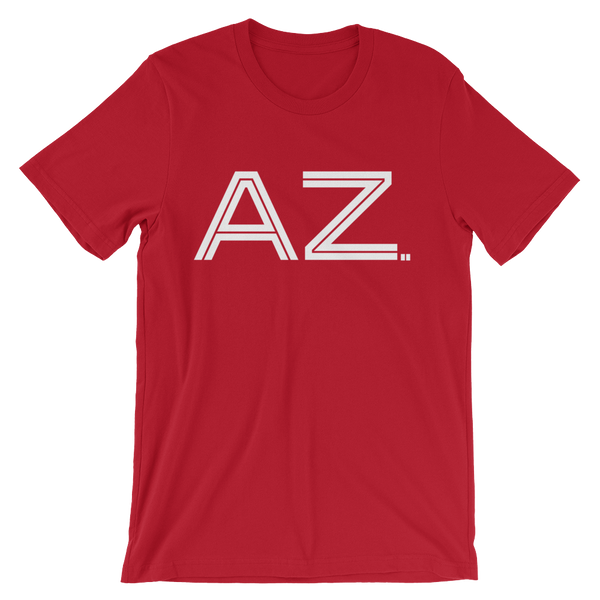 AZ - State short Limited Abbreviation Men\'s t-shirt Arizona Unisex / sleeve – Rags of