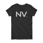 NV - State of Nevada Abbreviation Short Sleeve Women's T-shirt