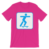 Skateboarding Silhouette Men's / Unisex short sleeve t-shirt