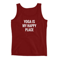 YOGA is My Happy Place Ladies' Tank Top