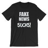 Fake News SUCKS! Men's / Unisex short sleeve t-shirt