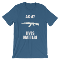 AK-47 Lives Matter - Men's Unisex short sleeve t-shirt