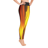 Legs On FIRE All Over Print Yoga Pants / Leggings