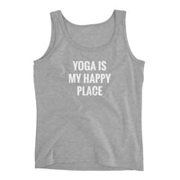 YOGA is My Happy Place Ladies' Tank Top