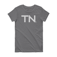 TN - State of Tennessee Abbreviation Short Sleeve Women's T-shirt