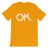 OK - State of Oklahoma Abbreviation - Men's / Unisex short sleeve t-shirt