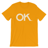 OK - State of Oklahoma Abbreviation - Men's / Unisex short sleeve t-shirt