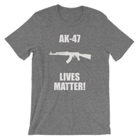 AK-47 Lives Matter - Men's Unisex short sleeve t-shirt