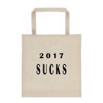 2017 SUCKS - Durable Canvas Tote Bag