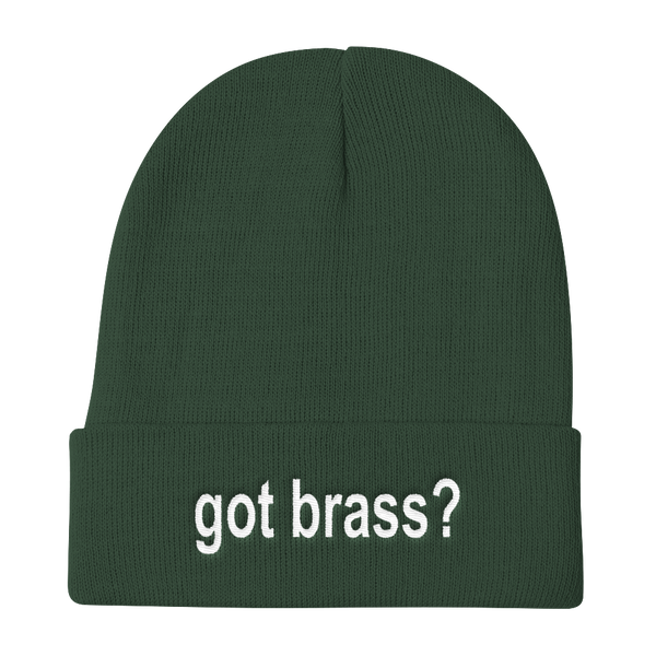 Got Brass? Second Amendment Knit Stocking Cap