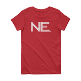 Ne- State of Nebraska Abbreviation Short Sleeve Women's T-shirt