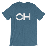 OH - State of Ohio Abbreviation - Men's / Unisex short sleeve t-shirt