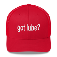 Got Lube? Lubrication Snapback Trucker Cap