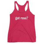 Got Rose Women's Wine tank top